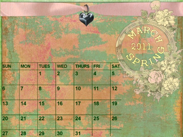 march 2011 desktop calendar. March 2011 Desktop Calendars